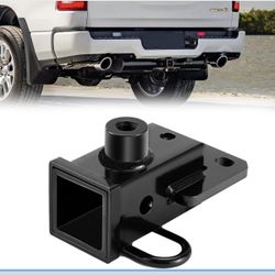 2" Hitch Receiver Compatible with 2019-2024 Dodge Ram 1500 Newbody, Class 3 Rear Trailer Tow Hitch with Bolts, Anti-Rust Gloss Powder Coat, Black