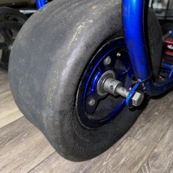 MINIBIKE T BARS & RIMS POWDERCOATED 