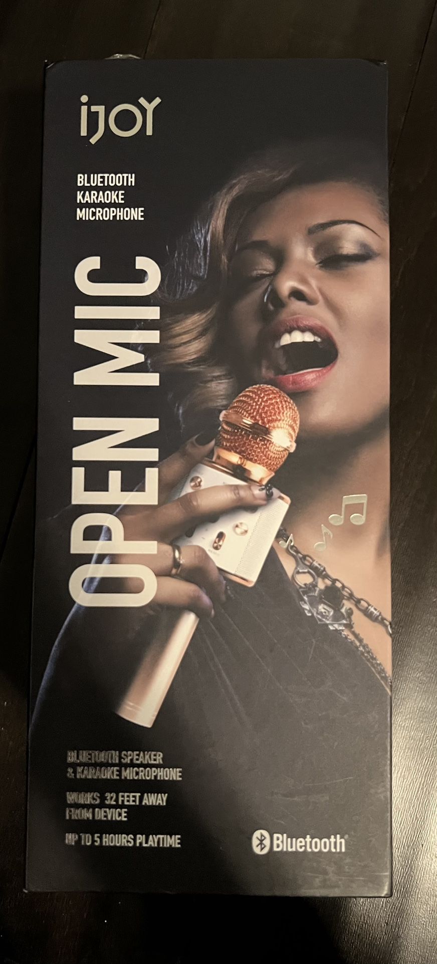 iJoy Open Mic Karaoke Microphone - New