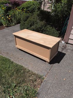Wooden trunk