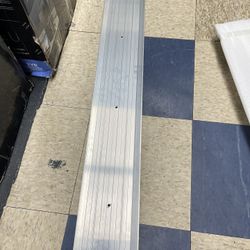 M-D Building Products - Fluted Saddle Aluminum Commercial Threshold 96 inch X 6 Inch