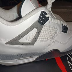 Jordan Retro 4   White Cement 