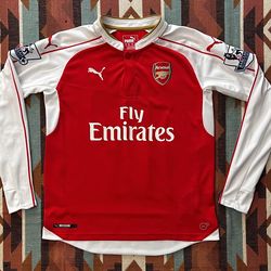 Puma Arsenal 2015/2016 Alexis Sanchez #17 Long Sleeve Jersey Kids/Youth Large