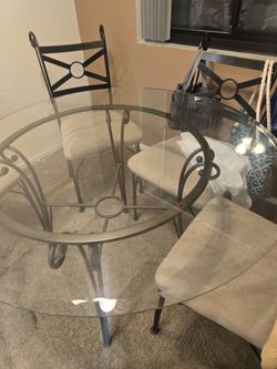 Glass Dinning Table (Patio)