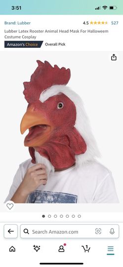 Rooster Head mask