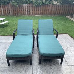 Chaise Lounge Chairs - Set Of 2