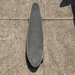 Atom 39” Kick-tail Longboard Skateboard metal trucks skate board long kicktail 