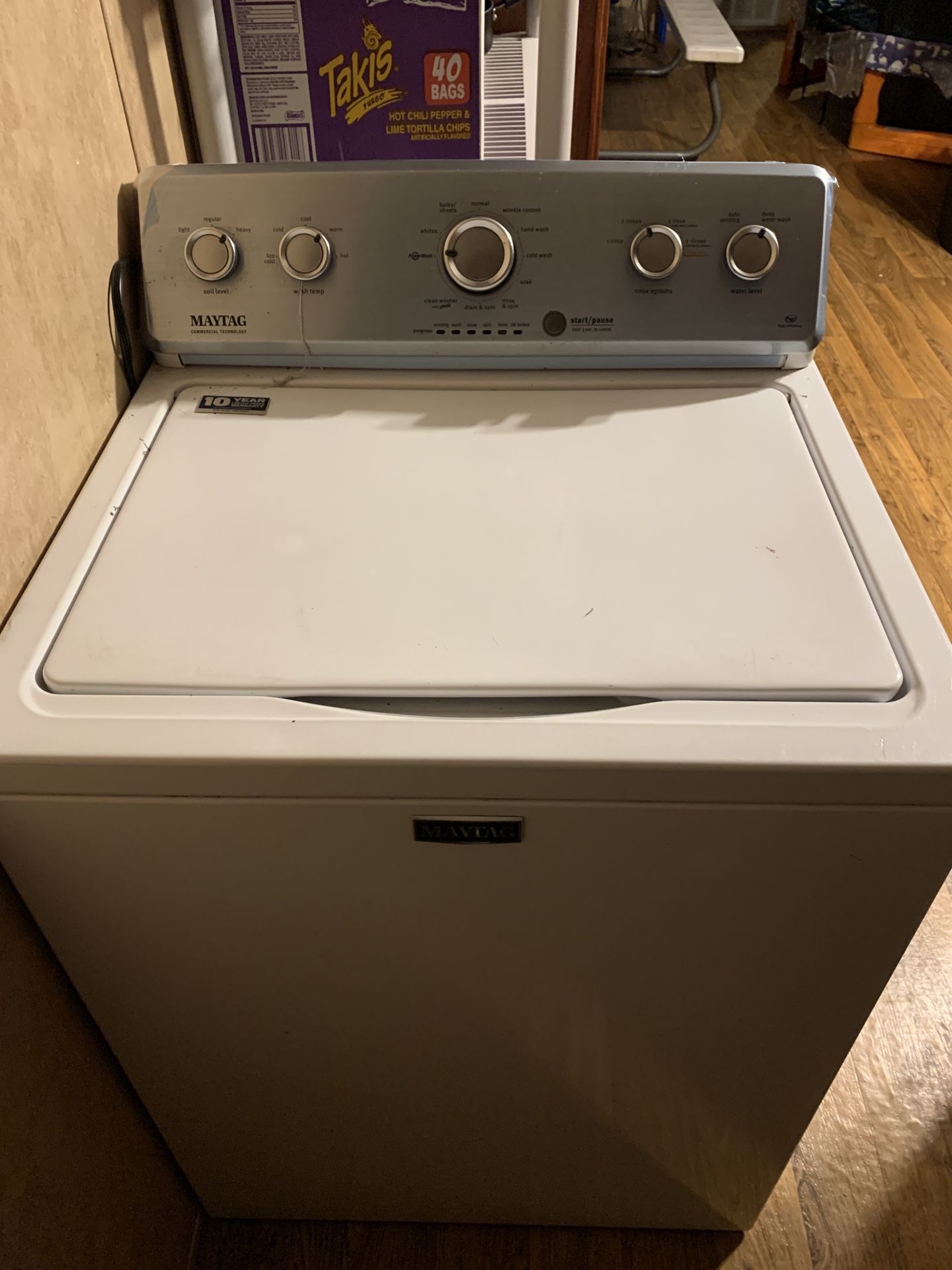Maytag washer and dryer like new large capacity