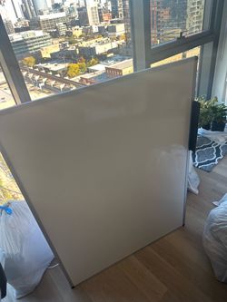 Large Whiteboard with Aluminum Frame