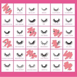 Beauty Creations Fauk Mink Lashes