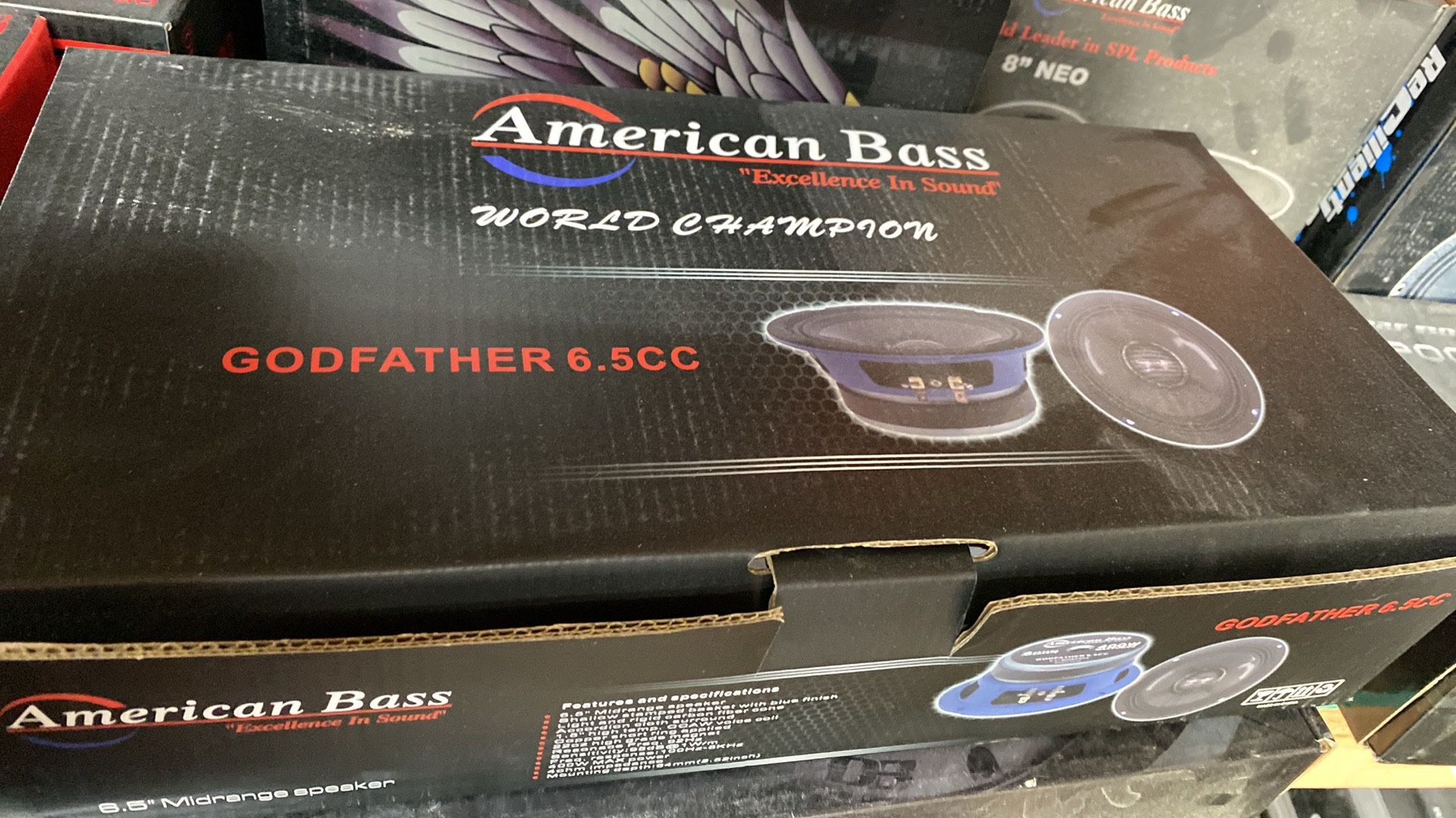 American Bass Cc 6.5 Pair New
