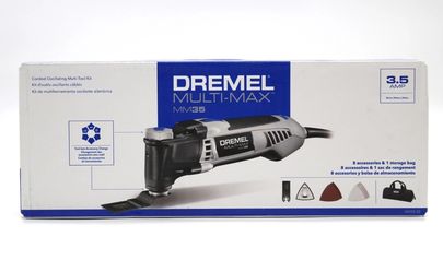 Dremel MM35-02 Multi-Max 3.5 Amp Variable Speed Oscillating Multi Tool Kit New