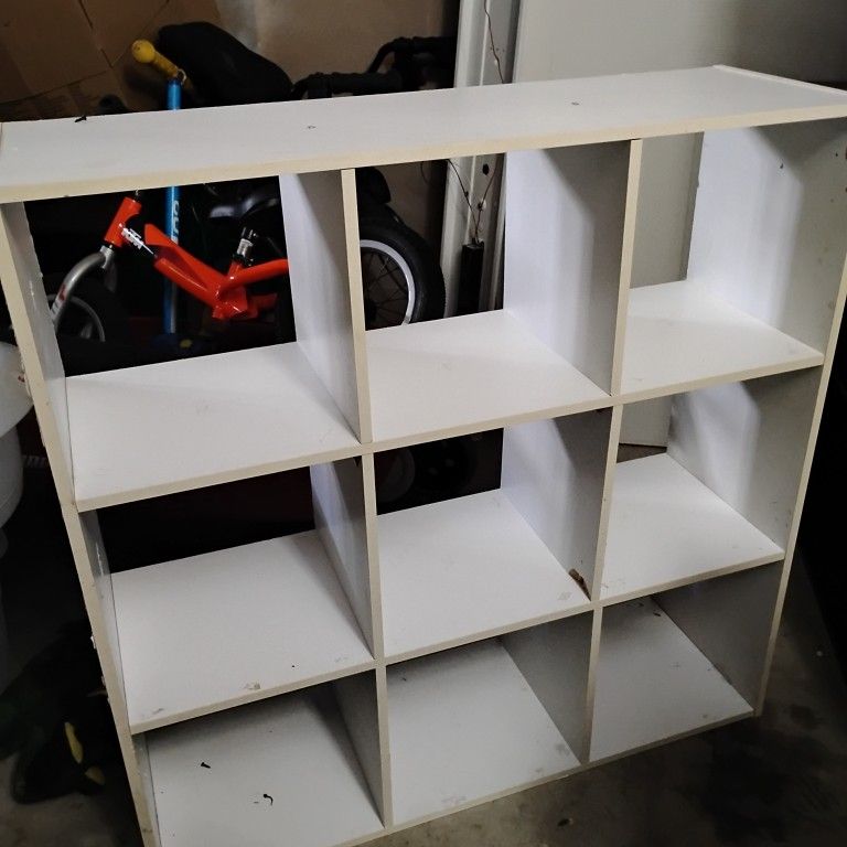 9 Cubby Shelves