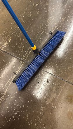Quickie Bulldozer 24-in All-purpose Push Broom