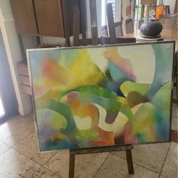 Adjustable Wooden Floor Easel 