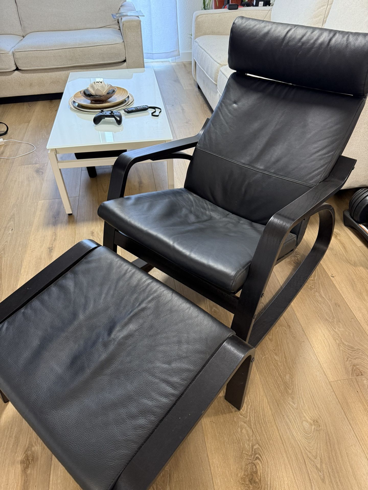 Ikea ArmChair And Ottoman