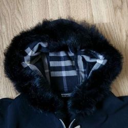 2000s Burberry Black Label Zip Up Hoodie for Sale in Romeoville