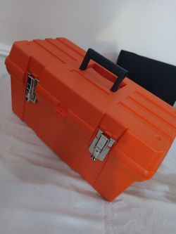 New  Toolbox with Metal Latches (19" long )
