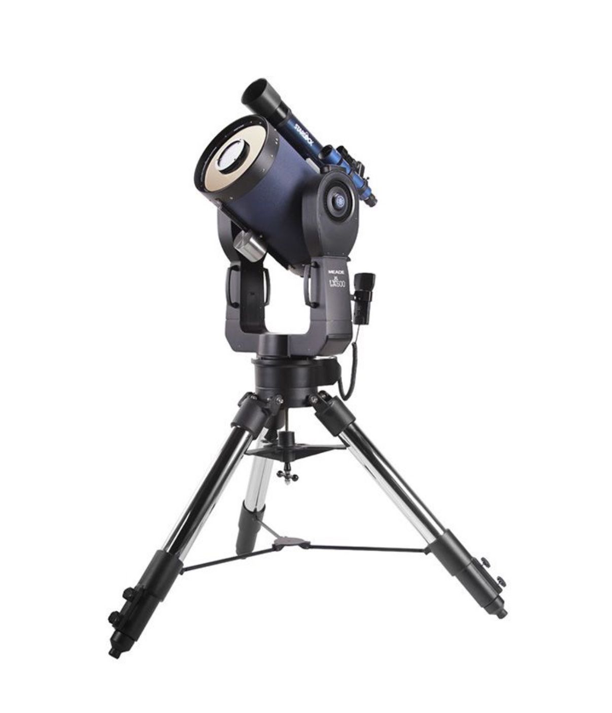Meade 10" f/8 LX 600 ACF Telsecope star lock and Heavy Duty Field Tripod With wedge