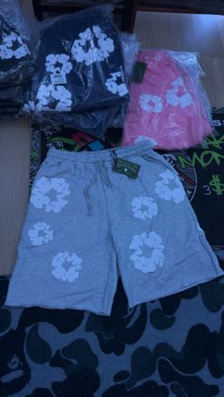 Denim tear shorts