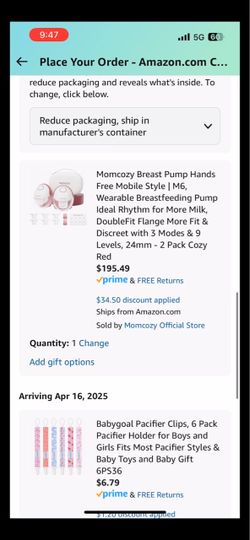 Momcozy M6