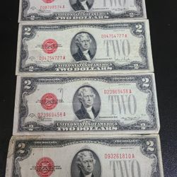 Lot 4 pieces 1028 G D 2 dollar!