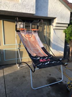 ESPN foldable basketball game, Pop A Shot arcade style game