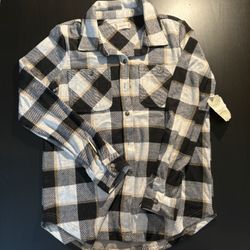BRAND NEW! ALTAR’D STATE LONG SLEEVE DOUBLE POCKET KNIT FLANNEL