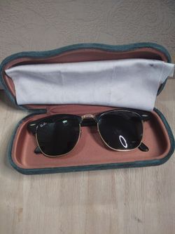 Ray-Ban Clubmaster Sunglasses with Case $75 cash