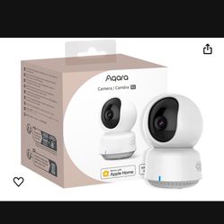 Aqara 2k Indoor Security Camera E1 Pan Tilt , Night Visión , Perdón Tacking , Two Way Audio 