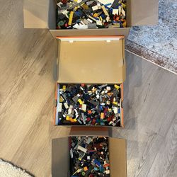 Boxes of Lego’s