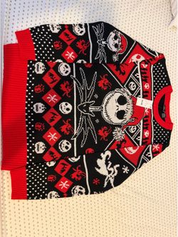 Jack Skeleton Christmas Sweater