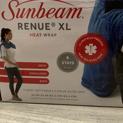 Sunbeam Renue XL Heat Wrap.