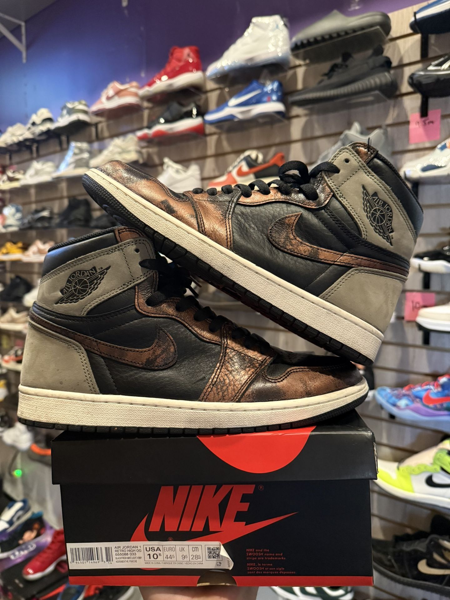 Jordan 1 Patina 10.5M