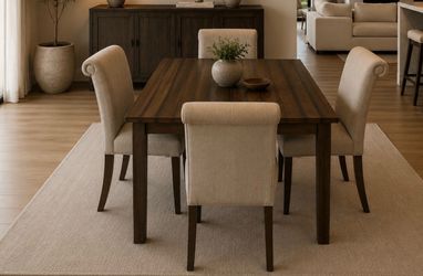 Table and 4 chairs