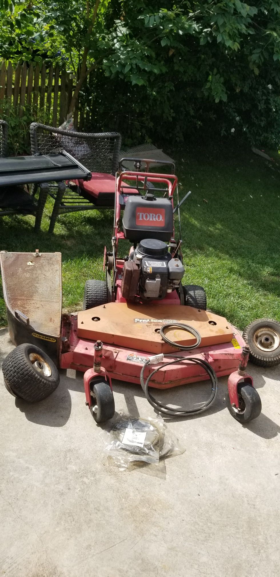 48"lawn mower