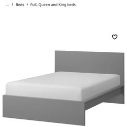 Grey Bed Frame