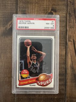 1979 Topps George Gervin Gem Mt 8