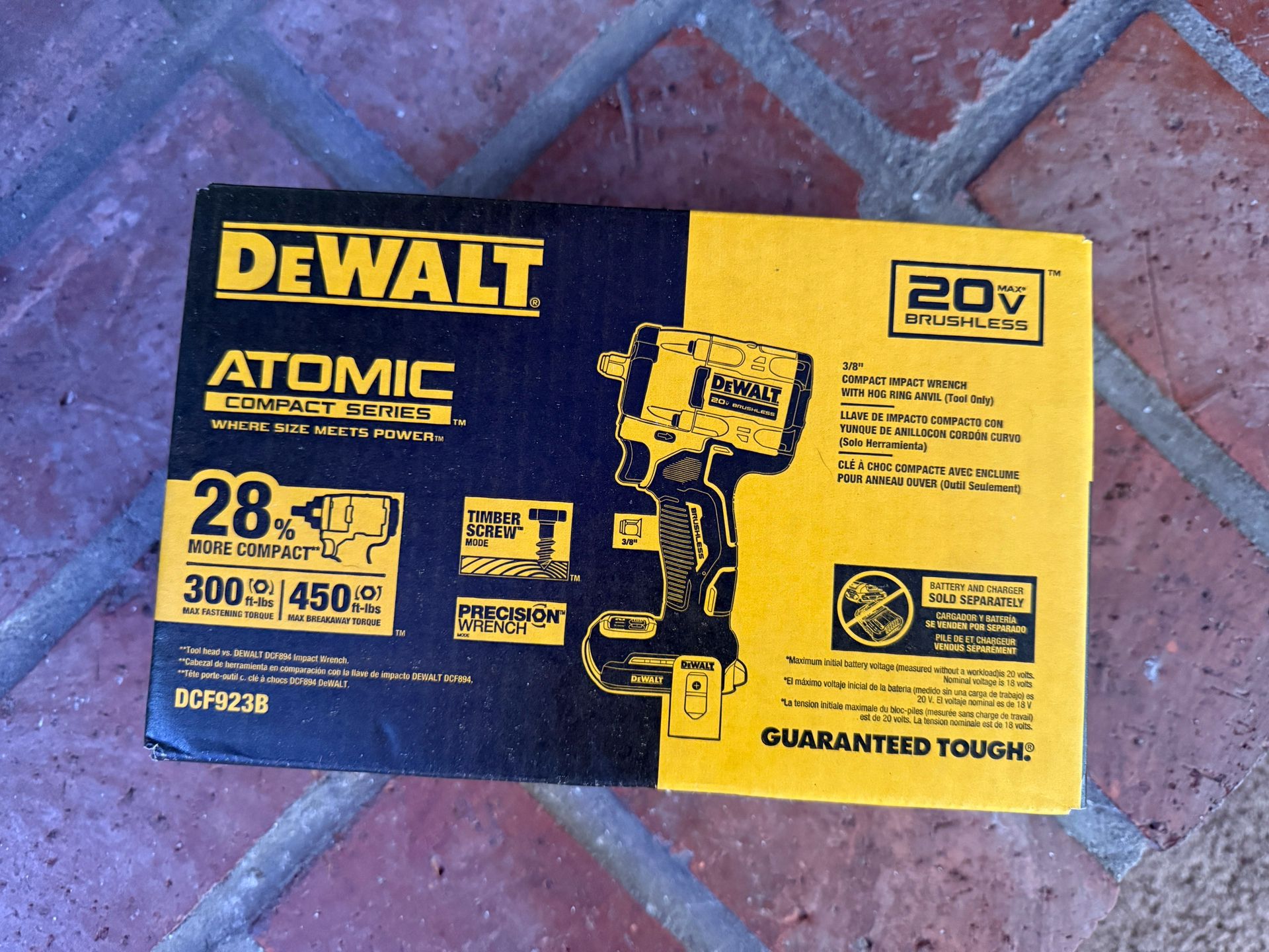 ATOMIC 20V MA› Cordless Brushless 3/8 in.Variable Speed Impact Wrench (Tool Only)