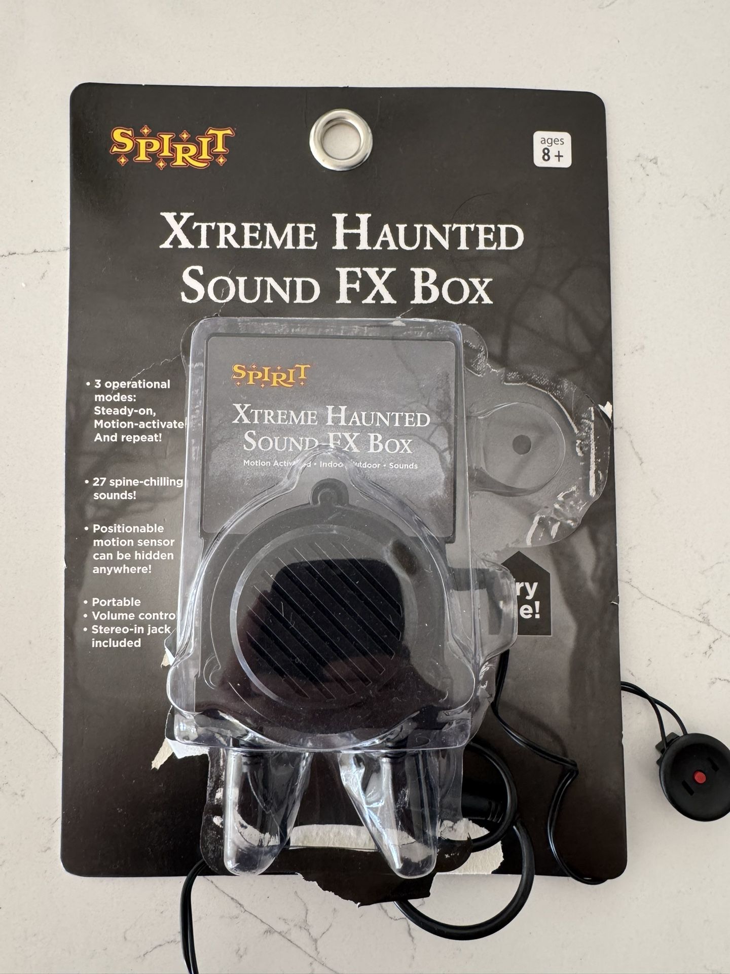 Spirit Halloween Sound Machine Box