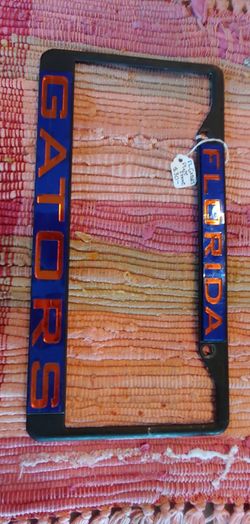 FLORIDA GATORS TAG FRAME