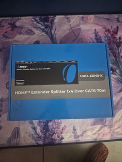 Orei HDMI Extender Splitter 1x4 Over CAT6 70m