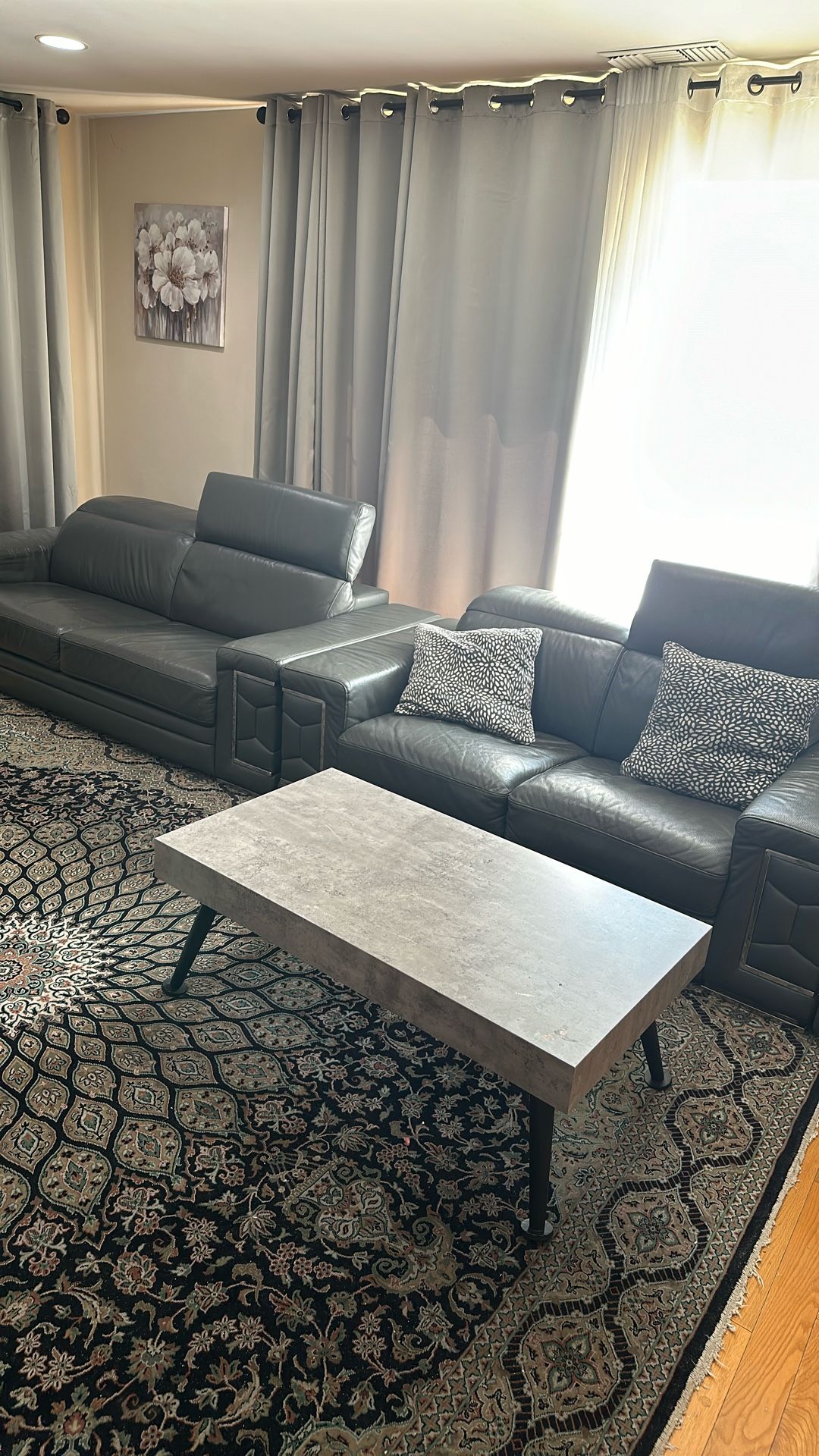 Sofa, Love Seat And Chair