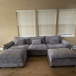 Grey Sofa 
