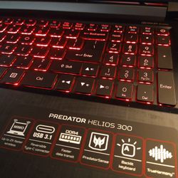 Acer 16 Inch Gaming Laptop Intel Core i7-7700HQ 16 GB RAM 256 GB SSD 1080P IPS 144Hz LCD Nvidia GTX 1060 6 GB GPU Webcam HDMI Wi-Fi Bluetooth Win 10 