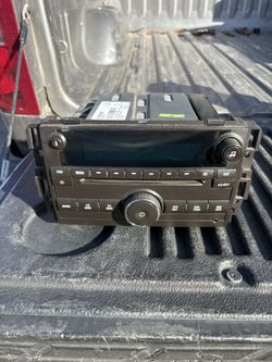 2013 Chevy Sliverado Radio