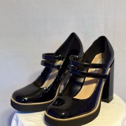 Steve Madden Leather Platform Heels