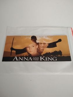 Rare Old Anna and the King Movie Free Promo Pass Card - Jodie Foster & Chow Yun-Fat