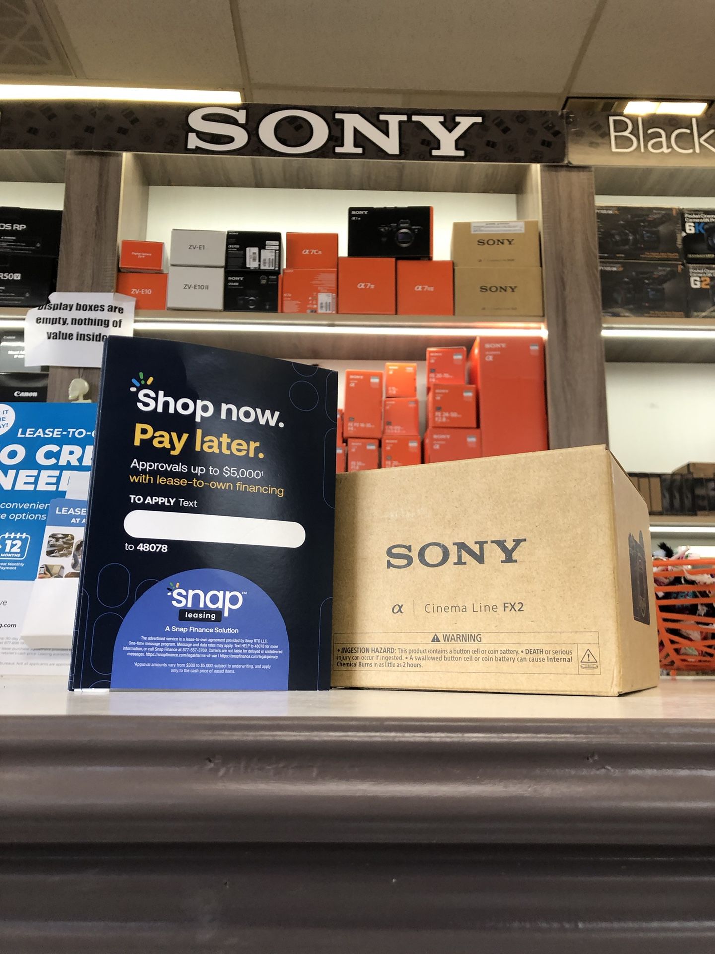 Sony FX2 Cinema Camera (Located In Downey, CA)