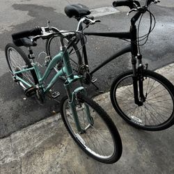 2 Giant Comfort Bikes – Size L – Great Bundle Deal